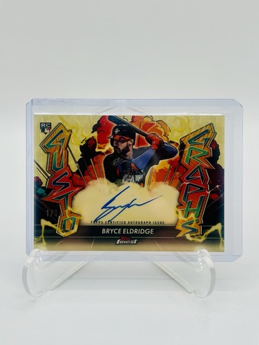2026 Topps Finest  Bryce Eldridge Gustographs 1/1 Superfractor Auto Rookie