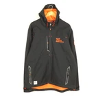 HELLY HANSEN Men Softshell Jacket Size XXL Hooded Polyester Workwear Black