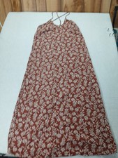 Old Navy Midi Dress Womens S Floral Strappy Boho Casual Cottagecore