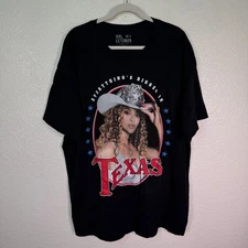 Beyonce Cowboy Carter Tour Shirt XXL Everythings Bigger in Texas Houston Merch
