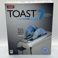 Roxio Toast 7 Titanium Mac w/ Serial Product KEY Brand New