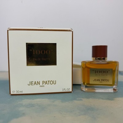 Vintage '1000' by Jean Patou Eau de Toilette 30ml/1 oz Splash NEW in Box