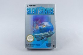 Nintendo NES *Silent Service* OVP CIB PAL B IV-EEC/FRA +