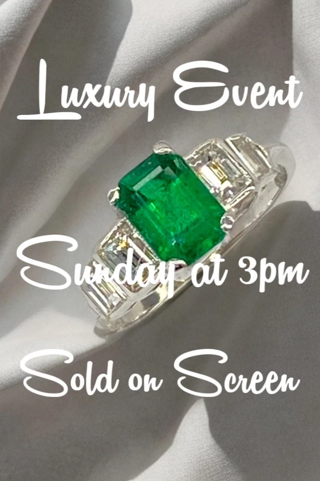 Luxury Jewellery Showcase. Invitation to our 1st High Value event.