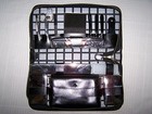 VTG MENS LEATHER GROOMING KIT Travel Case Stahl Gehartet Solingen UNUSED RETRO — photo 1