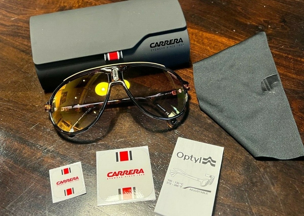 極美品　CARRERA　CHAMPION　サングラス　ブラウンレンズ　ブラック 極美品 CARRERA CHAMPION サングラス ブラウンレンズ ブラック