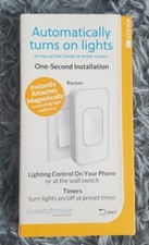 Switchmate Rocker Style Light Switch that Listens, Snap-on Smart Switch