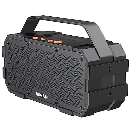 BUGANI Bluetooth Speaker, Portable Bluetooth Speakers with 40W