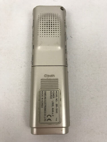 SAMSUNG Yepp Portable Digital Voice Recorder BR-1640 Silver VOR 17+ Hours - 第 2/5 張圖片