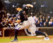 Bryan Shaw Signed Autographed Cleveland Indians 8x10 Photo PSA/DNA