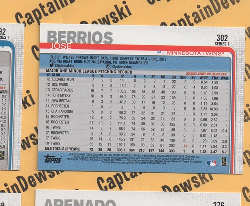 ¡Tarjetas paralelas de papel Topps Purple SP 2019 Toys R Us/Meijer! U PICK! RARO! 🔥⚾️ - Imagen 132 de 148