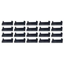 (20) E-Track Plastic End Cap for Horizontal E-Track Tie-Down Rail Systems