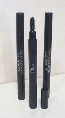 DIOR DIORSHOW BROW STYLER GEL 0.074 OZ LOT OF 3