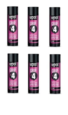 U-POL UP0799 Grip #4 Universal Adhesion Promotor Aerosol 450ML (6 Pack)