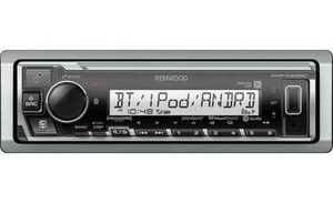 NEW Kenwood KMR-M325BT 1-DIN Marine Car Digital Media Receiver with