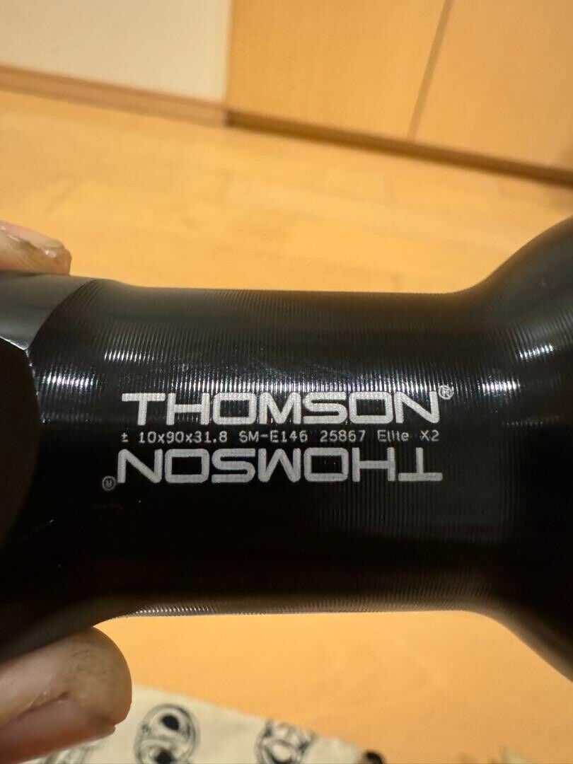 THOMSON Elite X2 90mm ±10° 31.8mm degrees SM-E146-BK road THOMSON Elite X2 90mm ±10° 31.8mm degrees SM-E146-BK road