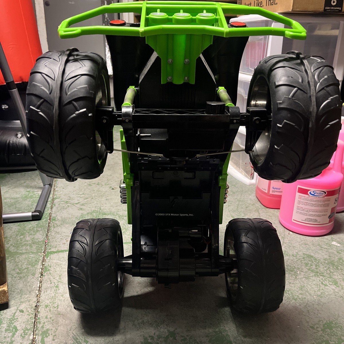 SUPER RARE HUGE 1:6 2003 Tyco 27 Mhz Grave Digger R/C MONSTER