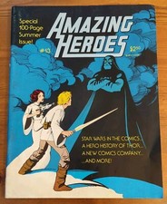 AMAZING HEROES #13 Magazine JULY 1982  Kevin ...