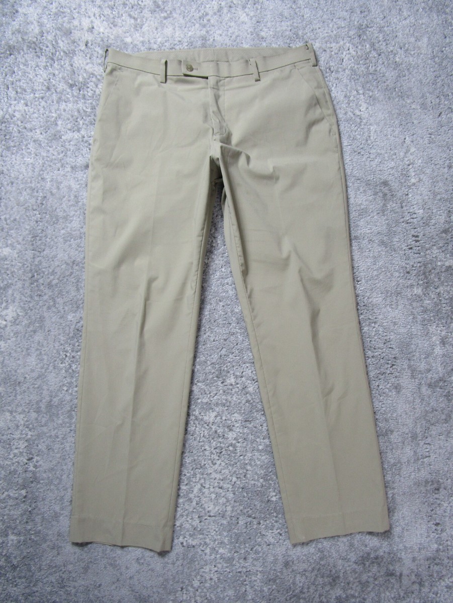 uniqlo dress pants Uniqlo Dress Pants Mens 35X29 Biege Khaki Slacks Trousers Bottoms Formal  Work