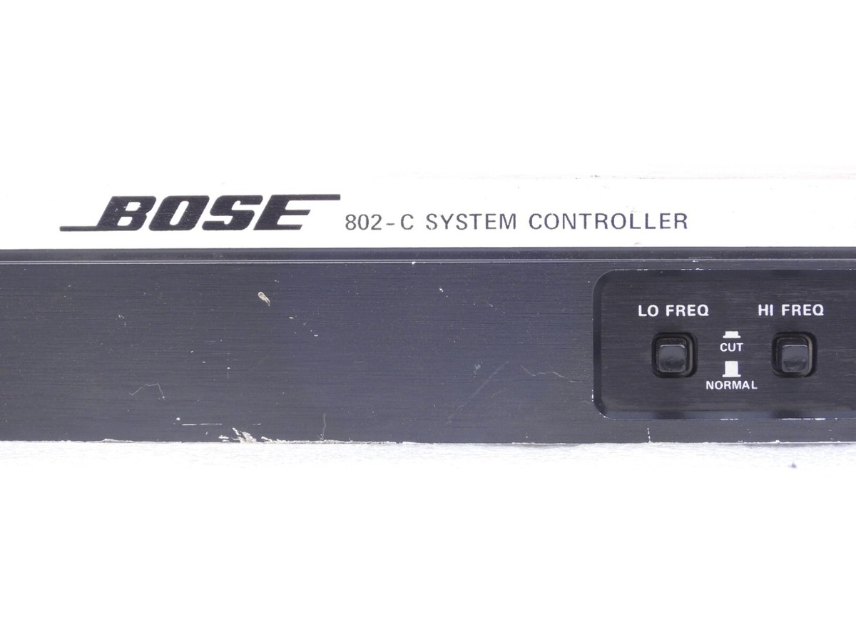 BOSE MODEL 802-C FULL RANGE AMPLIFIER LOUDSPEAKER SOUND SYSTEM