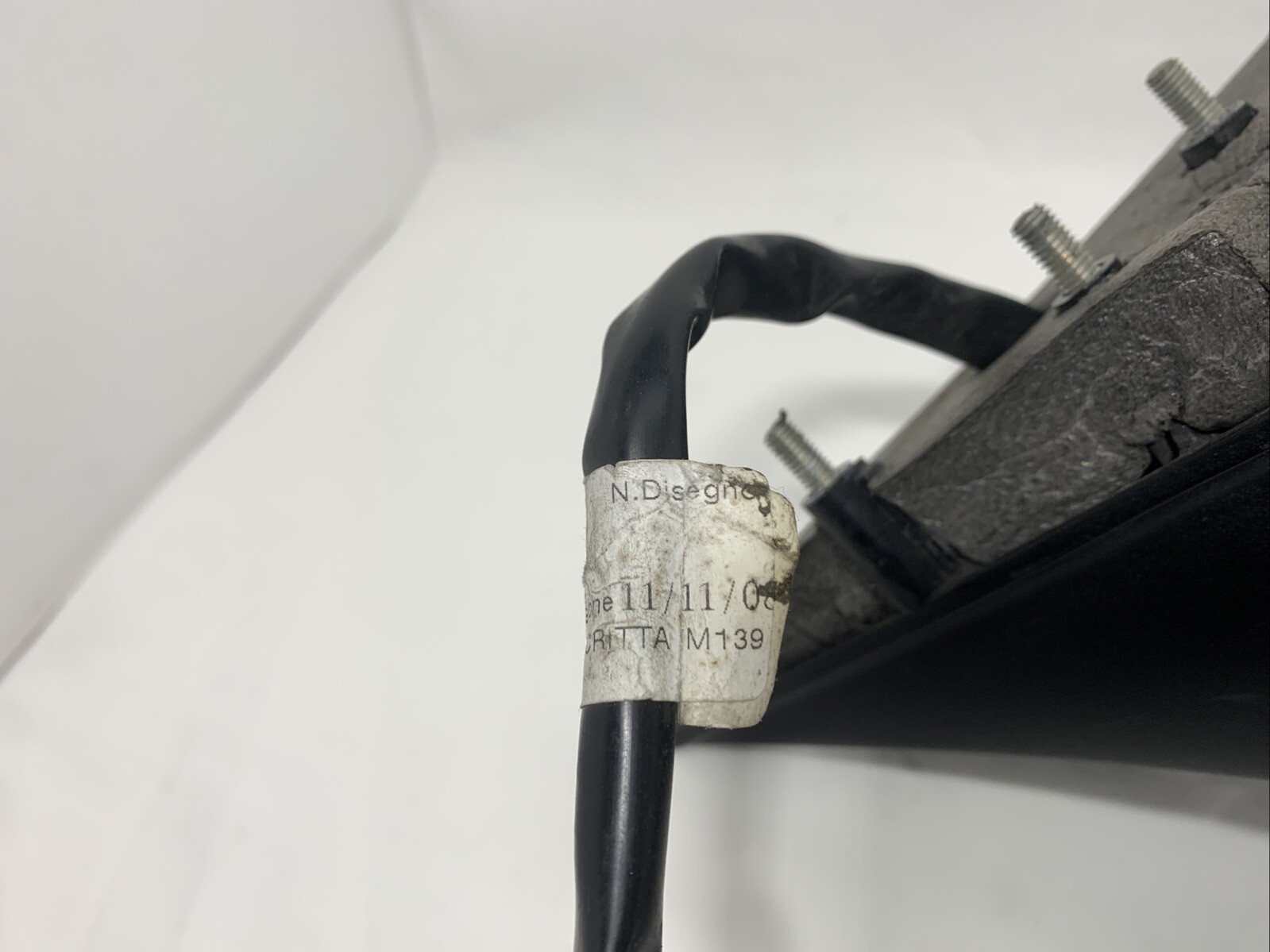 09-13 Maserati Quattroporte M139 Right Side Rear View Door Mirror Black Oem