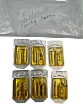 SC Johnson Wax Glade Loose LOT of 6 Gel PlugIns Refills Country Garden Scent NOS