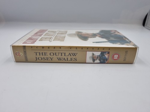 The Outlaw Josey Wales (VHS, 1998) Clint Eastwood- Free P&P - Foto 10 di 13