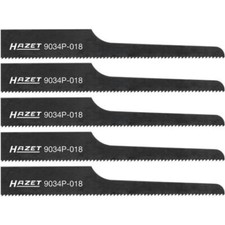 S&auml;geblattsatz, Stichs&auml;ge HAZET 9034P-018/5 Stichs&auml;gebl&auml;tter 18 Z&auml;hne 5x f&uuml;r