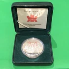 2000 Canada A Voyage Of Discovery Proof Silver Dollar Sterling 25 Grams .925