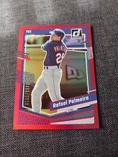 2023 Donruss Baseball Base Holo Red #213 Rafael Palmeiro /2023 - Texas Rangers
