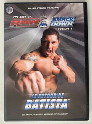 WWE 特集DVD 4本セット WWE Wrestling The Best of Raw job lot of 4