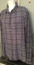 Men's XL Marc Jacobs Blue Plaid Shirt