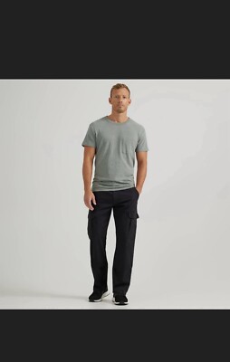 Wrangler Men's ATG Relaxed Cargo Pants - Black 40x30