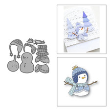 Snowman Metal Cutting Dies Diy Scrapbook Album Paper Card Decoration Crafts