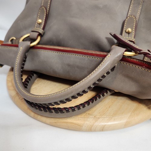 Dooney & Bourke Tasche Florentiner Leder Umhängetasche Elefant 2 Wege Handtasche Staubbeutel - Bild 8 von 11