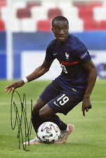 FOOTBALLER Moussa Diaby autograph, IP signed photo FOOTBALLER Moussa Diaby autograph, IP signed photo