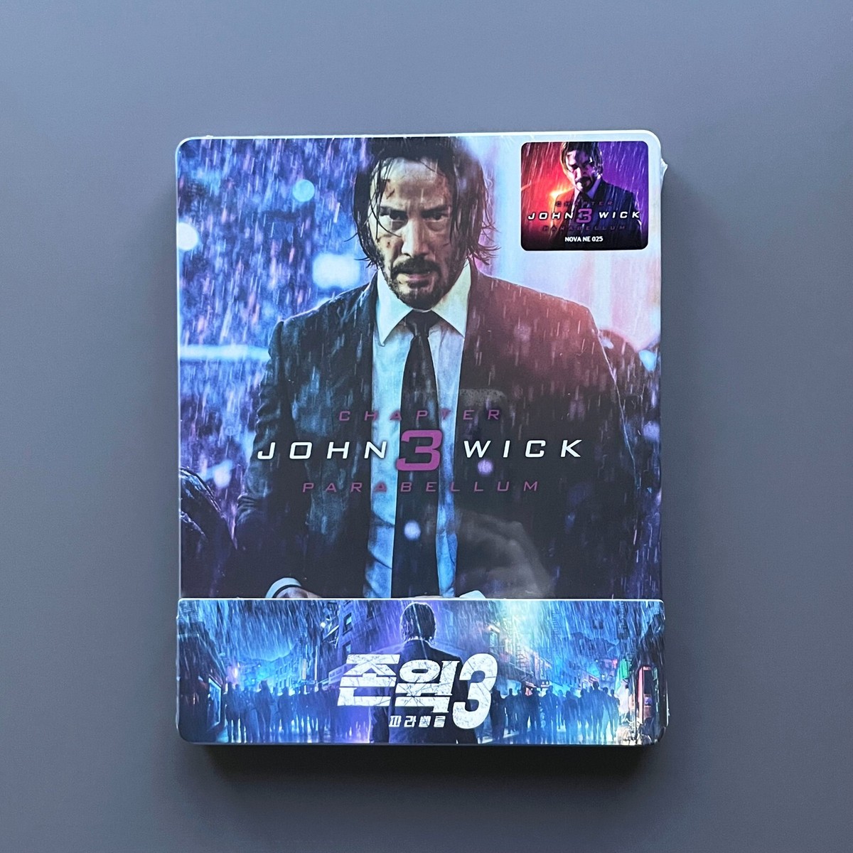 John Wick: Chapter 3 - Parabellum (Blu-ray) Steelbook 1/4 Slip