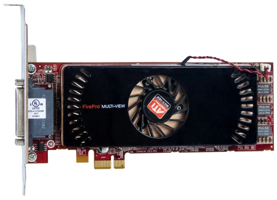 Scheda Grafica ATI Firepro 2450 Multi-View 512MB PCI-Ex1 Opengl 2.1 Directx 10.1 - Immagine 2 di 2
