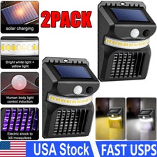 2Pack Solar Mosquito Insect Killer Lights Fly...