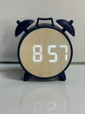 Vivitar Novelty Digital Clock LCD Jumbo Number Display NEW Battery Operated.