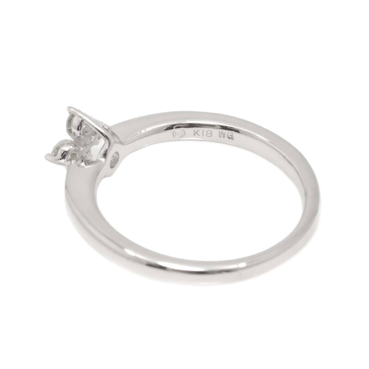 TASAKI Diamond 0.16ct Ring 18K White Gold 750 Size6(US) 90262725