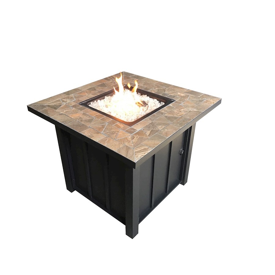 AZ Patio Heaters Square Tile Top Fire Pit - AFP-STT