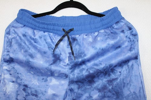 Lands' End Sz XL 14H-16 Tie Dye Blue 2-Piece Sweat Suit Jacket & Pants - Picture 3 of 11
