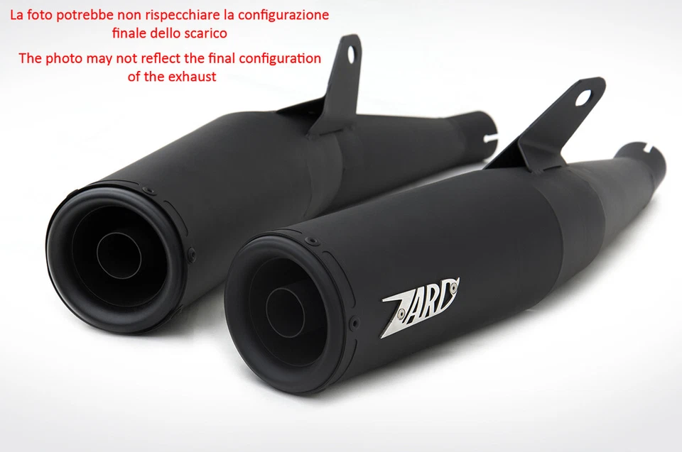 DOUBLE EXHAUST LOW ZARD STAINLESS STEEL-STEEL RACING DUCATI GT 1000 - Изображение 3 из 3