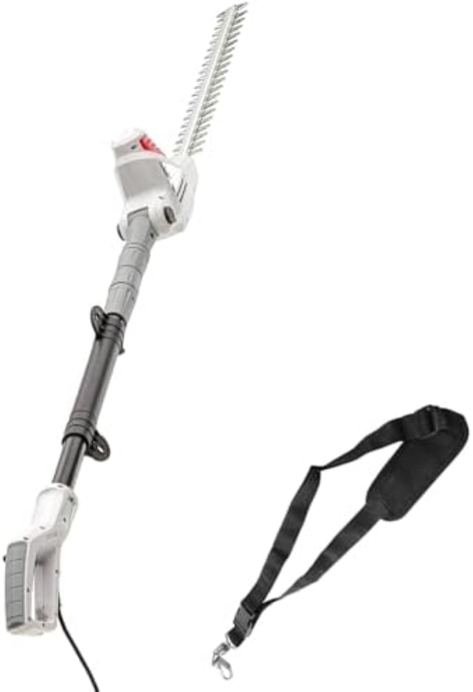 IKRA 78001800 tagliasiepi telescopico Elettrico ITHS 600, incl. Tracolla, Lunghe