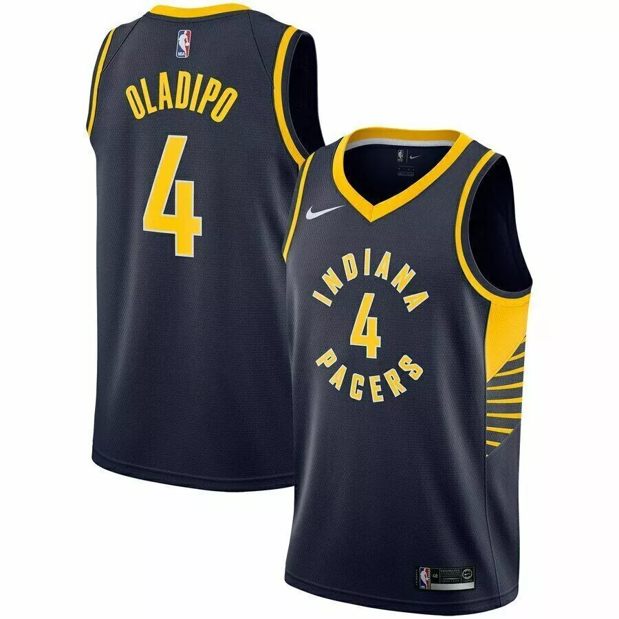 Victor Oladipo Indiana Pacers Nike Icon Edition Swingman Jersey Men s NBA 4 New