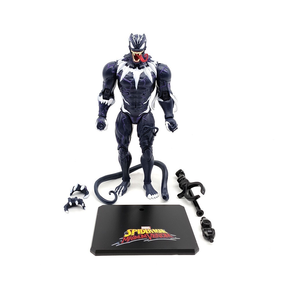 ZD TOYS Venomized Black Panther Spider-Man Iron Man Thanos Action