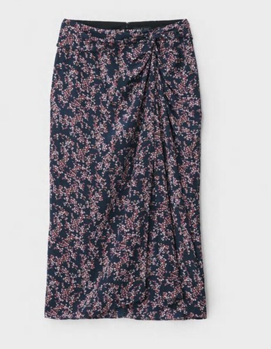 Rag & Bone NWT Amber Silk Floral Midi Skirt Size 0 - Picture 12 of 12