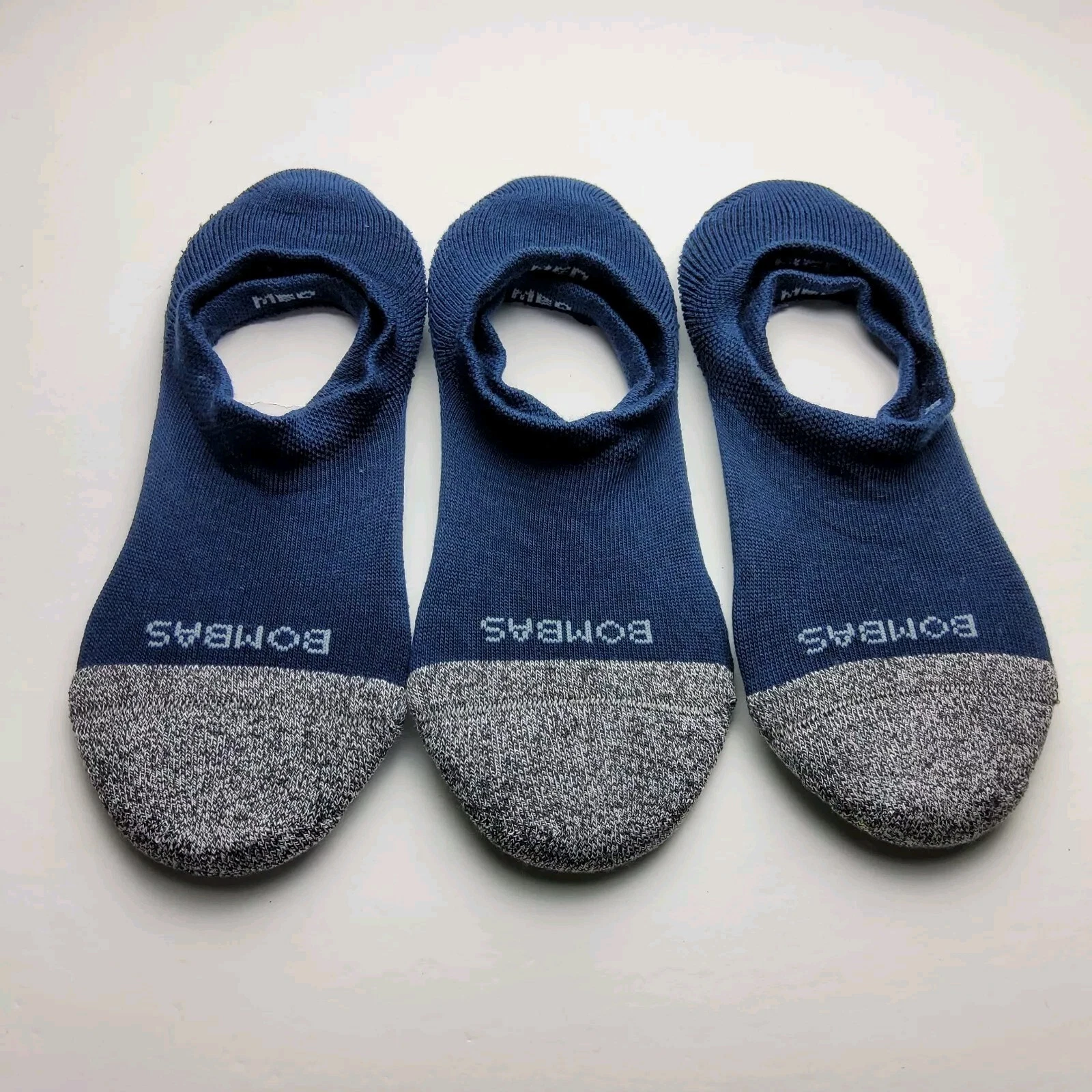 Bombas No Show Socks Lot Of 3 Pairs Navy Size M