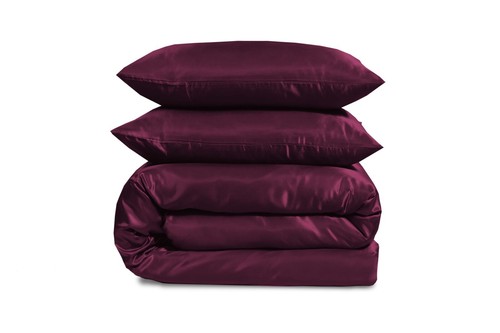 6 Pcs Satin Complete Bedding Set Silky Duvet Cover, Fitted sheet & Pillow Cases - Picture 70 of 205